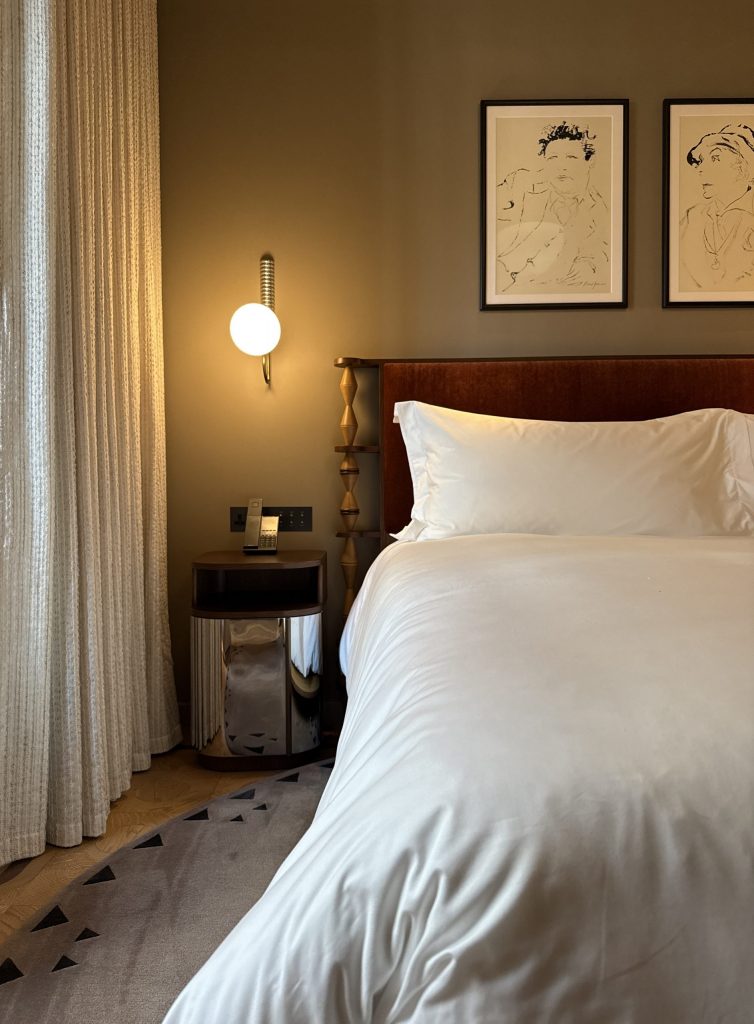 standard room at the Newman in Fitzrovia, London