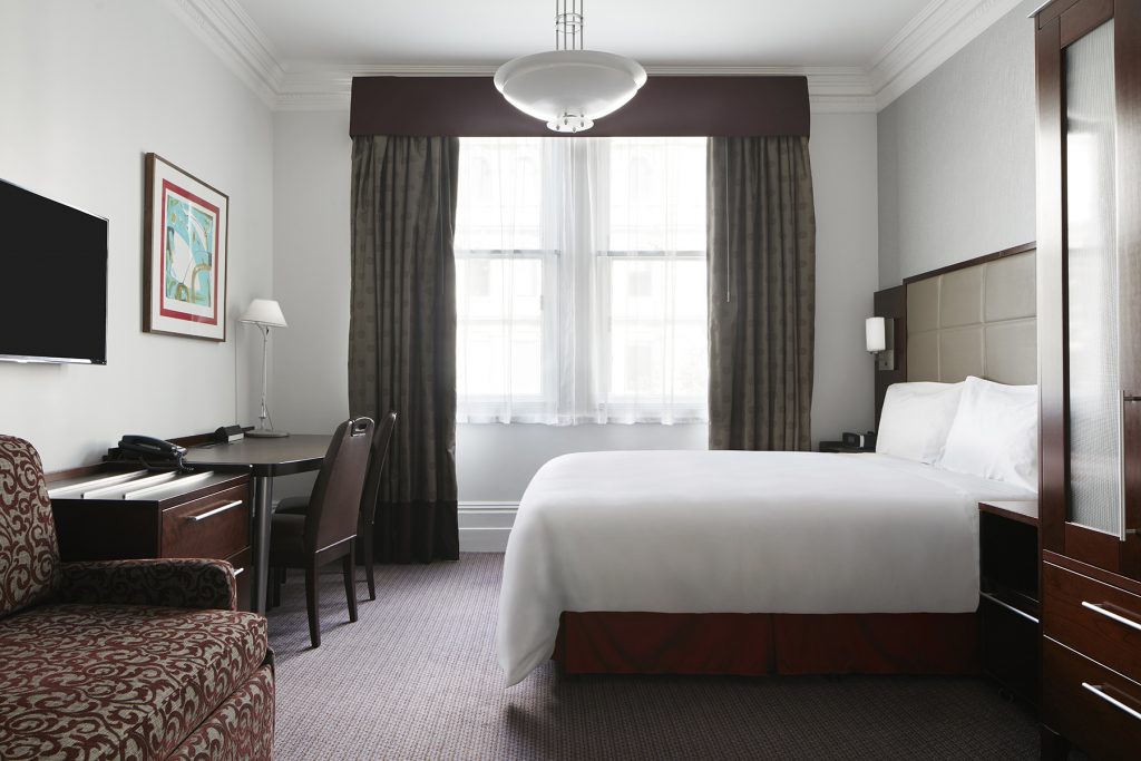 Lots of comforts in the grand rooms