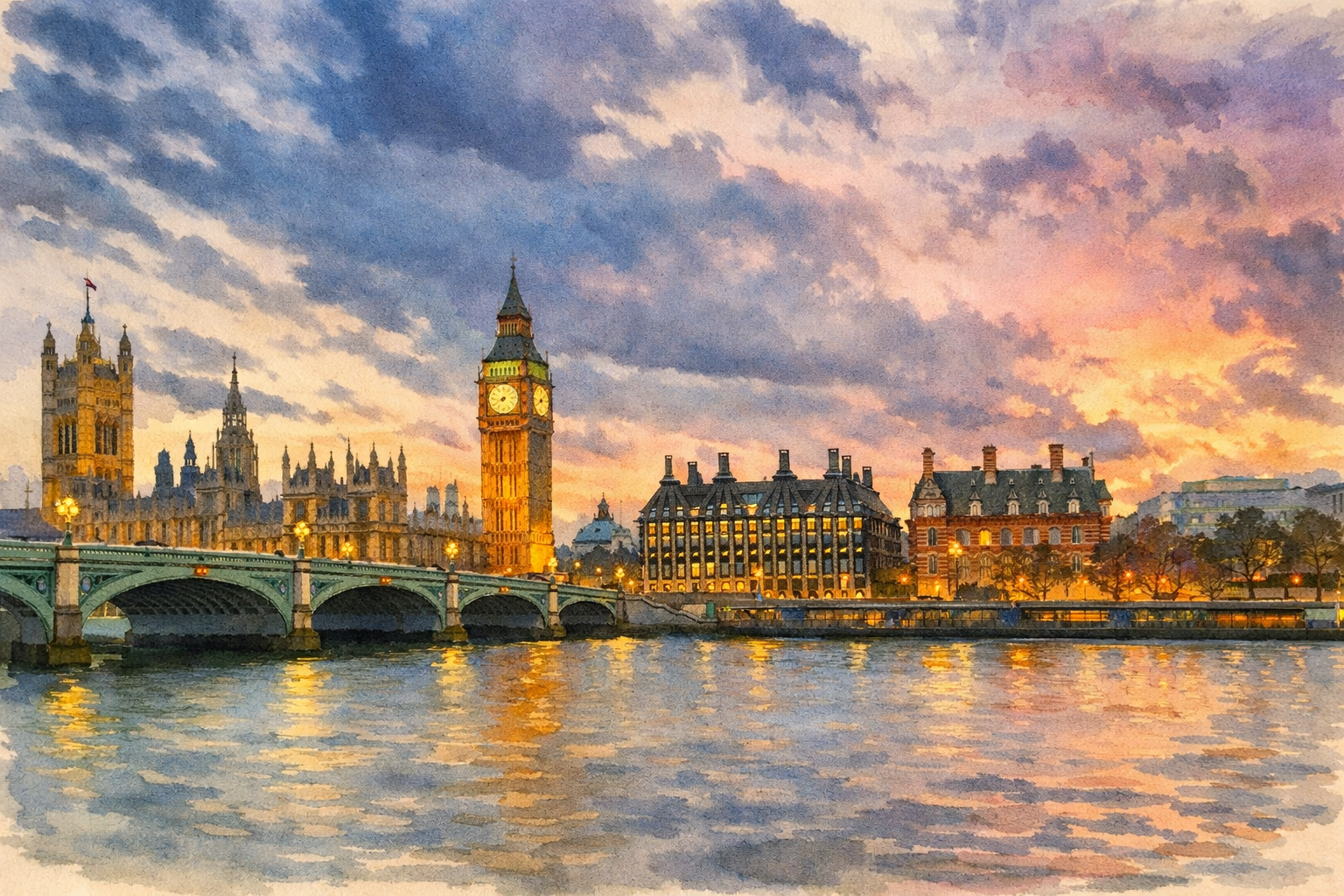 Big Ben London Panorama for hotellondon.io