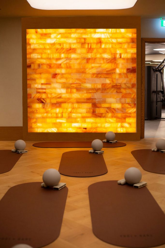 The Salt room at the Newman