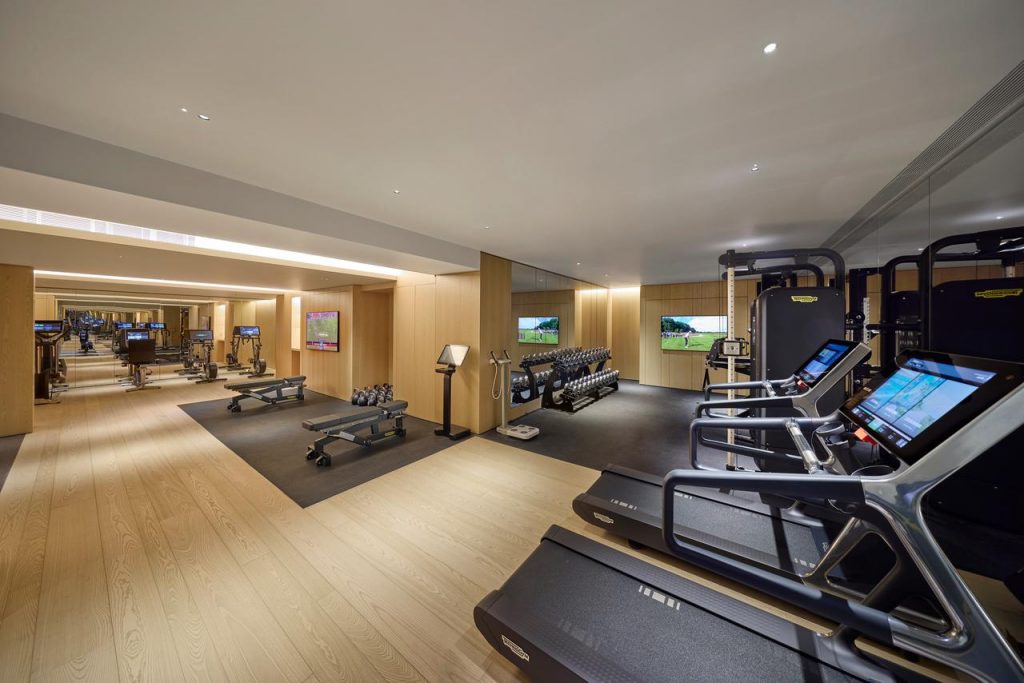 Fitness training the mandarin oriental