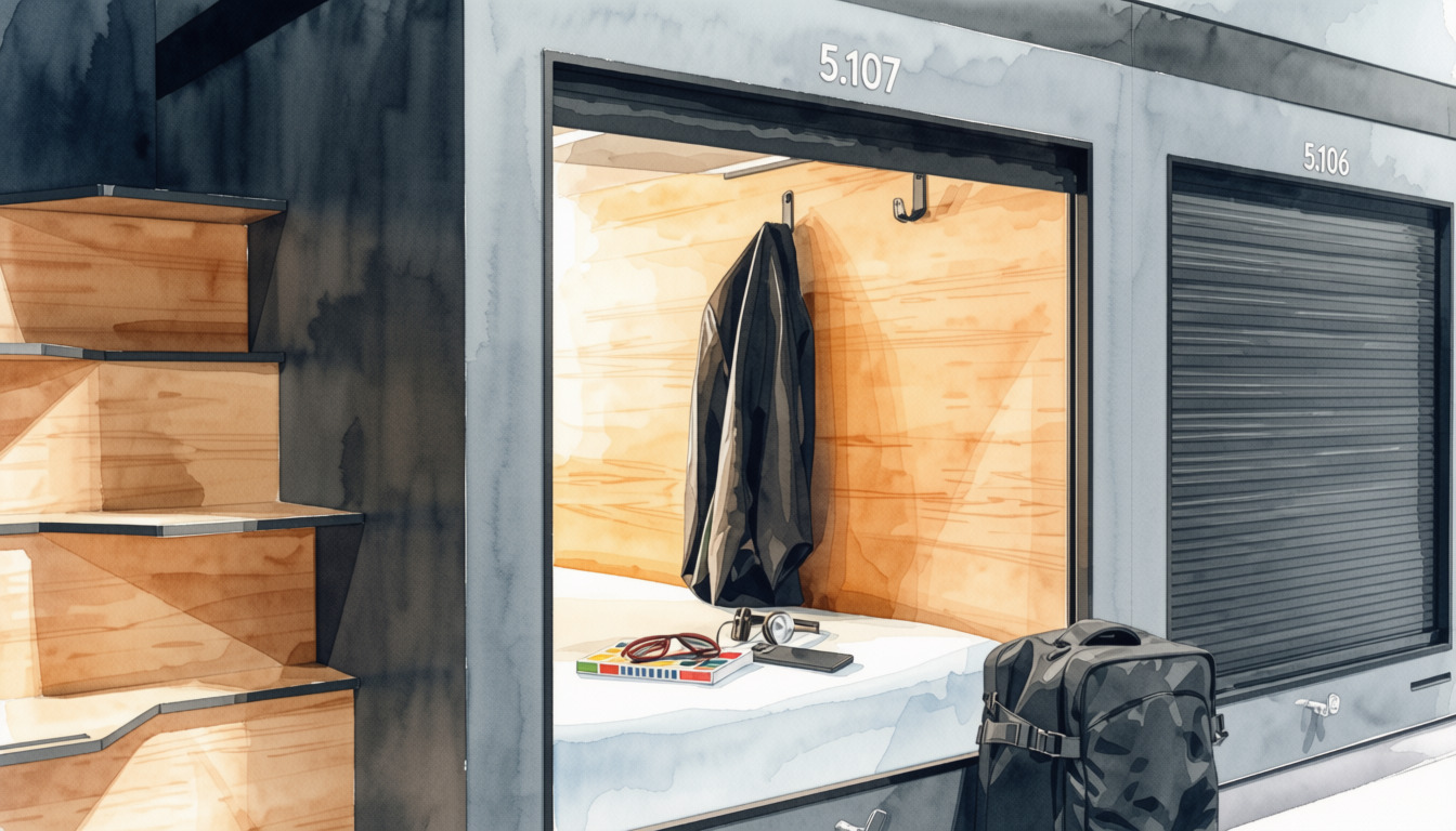 capsule hotel in london hero image